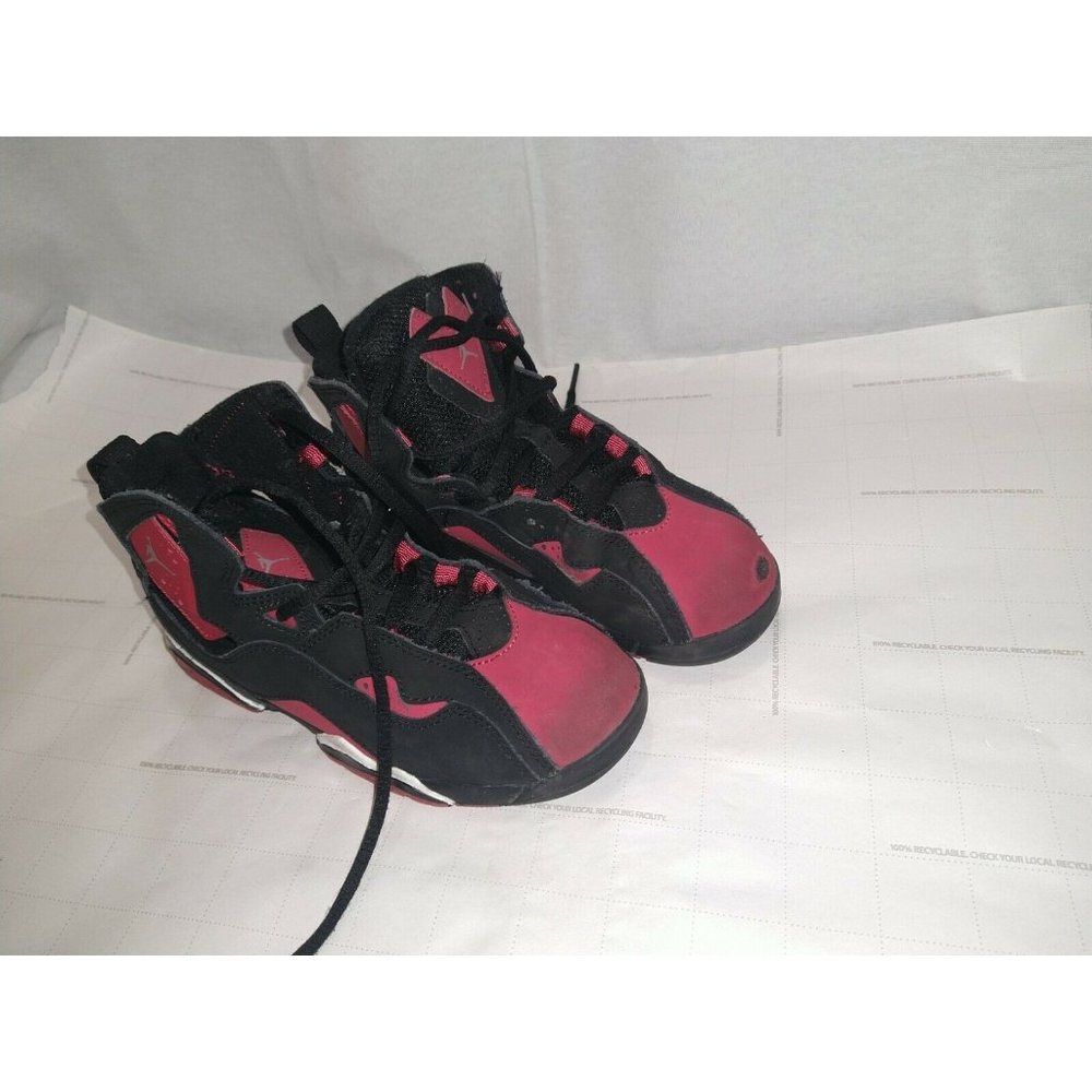 Nike Jordan True Flight Black red high top shoes